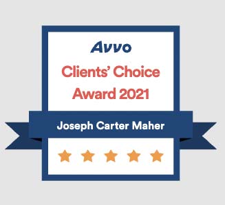 Clients Choice Badge by Avvo Maher and Maher Law in Colorado Springs