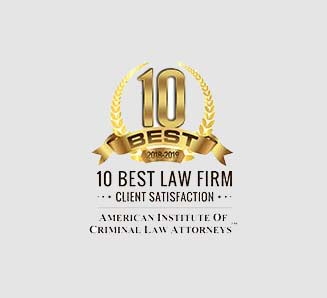 Top 10 best law firms badge Maher and Maher Law in Colorado Springs