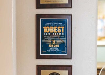 rewards for excellence criminal defense attorney maher and maher law colorado springs - Maher and Maher Law, Colorado Springs